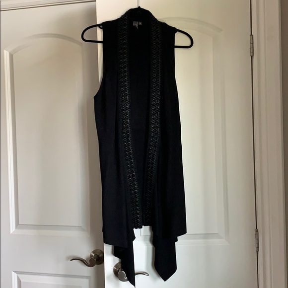 Long sleeveless cardigan - Picture 1 of 4